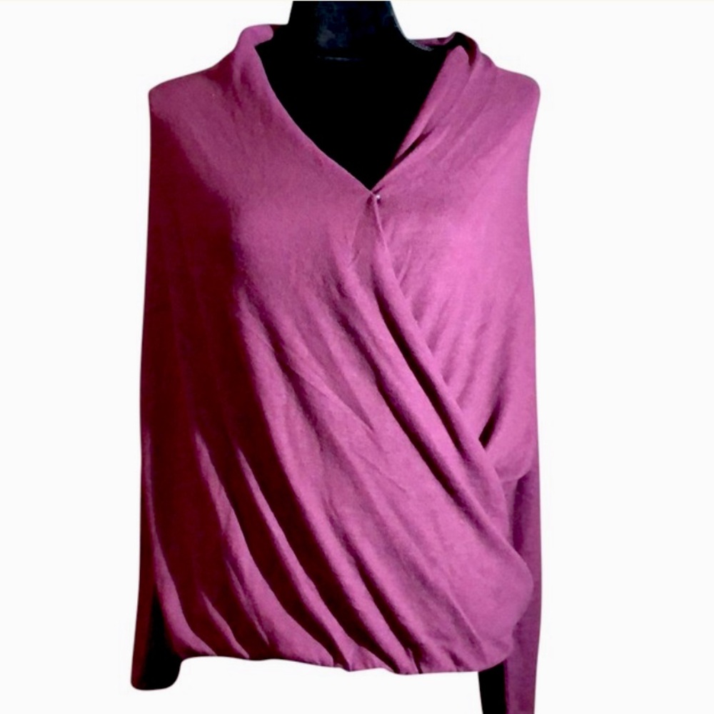 NWT Lord and Taylor purple sweater size 8